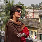 En la terraza de mi pisito de Calculta -2002-